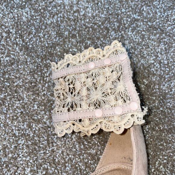 Liliana Stiletto Heel, Lace Ankle Strap, Lightly Cushioned Insole, Single Strap - Picture 5 of 9